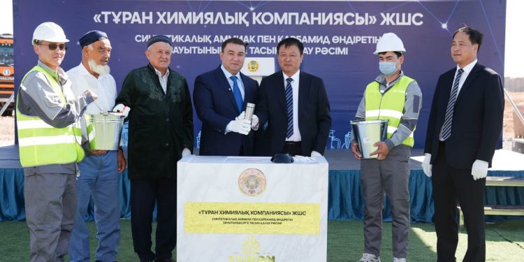 Түркістан облысында синтетикалық аммиак пен карбамид өндіретін зауыттың құрылысы басталды