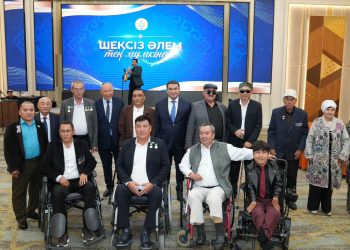 Түркістанда «Шексіз әлем – тең қоғам»: ерекше жандардың жігері ұлықталды